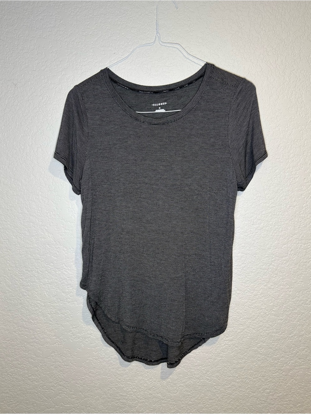 Striped Short Sleeve Loose Tee